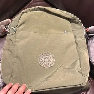 Kipling | Bags | Kipling Green And Gray Backpacks Durable  display picture 1